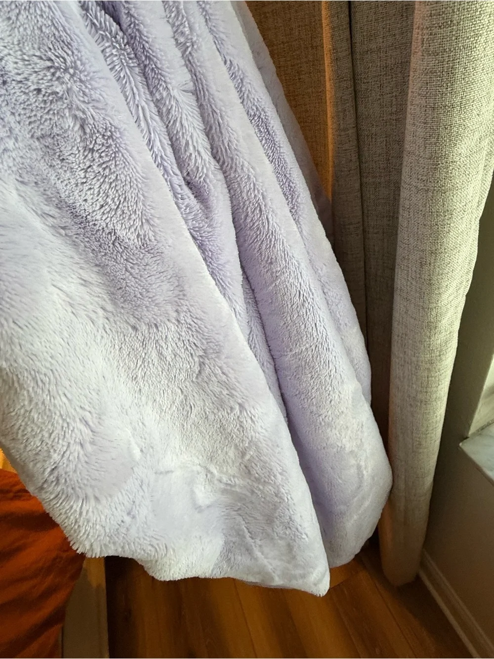 Minky crib sheet Lavender -Soft Baby Bedding